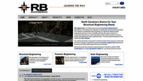 What Rbengineering.com website looked like in 2018 (5 years ago)