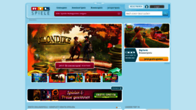 What Rtlspiele.de website looked like in 2018 (6 years ago)