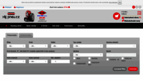 What Rajpneu.cz website looked like in 2018 (5 years ago)