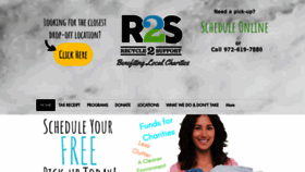 What R2sdfw.com website looked like in 2018 (5 years ago)