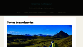 What Randonnee-martinique.fr website looked like in 2018 (5 years ago)
