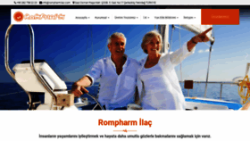 What Rompharmilac.com website looked like in 2018 (5 years ago)