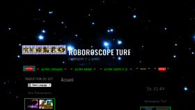 What Roboroscope-turf.fr website looked like in 2018 (5 years ago)