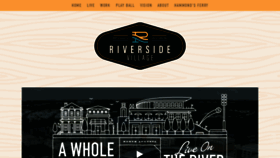 What Riversidevillagesc.com website looked like in 2018 (5 years ago)