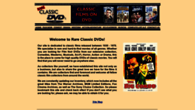 What Rareclassicdvds.com website looked like in 2018 (5 years ago)