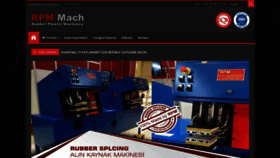 What Rpmmach.com website looked like in 2018 (5 years ago)