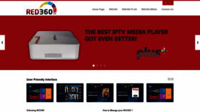What Red360.tv website looked like in 2018 (5 years ago)