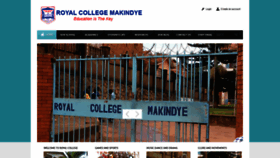 What Royalcollegemakindye.com website looked like in 2018 (5 years ago)