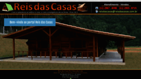 What Reisdascasas.com.br website looked like in 2018 (5 years ago)