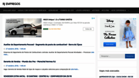 What Rjempregos.net website looked like in 2018 (5 years ago)