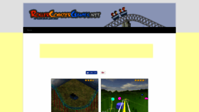 What Rollercoastergames.net website looked like in 2018 (5 years ago)