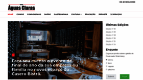 What Revistaaguasclaras.com.br website looked like in 2018 (5 years ago)