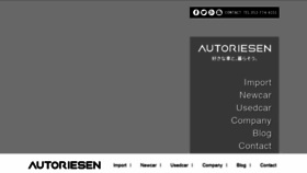 What Riesen.co.jp website looked like in 2018 (5 years ago)