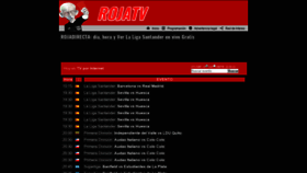 What Rojatv.com website looked like in 2018 (5 years ago)