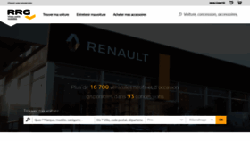 What Renault-retail-group.fr website looked like in 2018 (5 years ago)