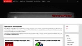 What Redcoolmedia.net website looked like in 2018 (5 years ago)