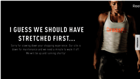 What Reebok.com website looked like in 2018 (6 years ago)