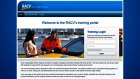 What Racv.e3learning.com.au website looked like in 2018 (5 years ago)