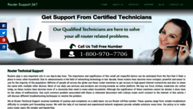 What Routersupport247.com website looked like in 2018 (5 years ago)