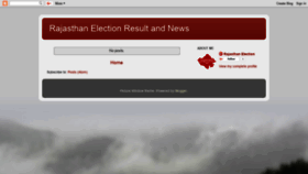 What Rajasthanelectionresults.blogspot.com website looked like in 2018 (5 years ago)