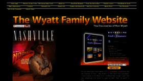 What Ronwyatt.com website looked like in 2018 (5 years ago)