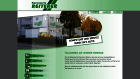 What Reiterer.de website looked like in 2018 (5 years ago)