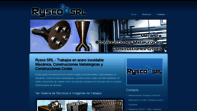 What Ryscosrl.com.ar website looked like in 2018 (5 years ago)