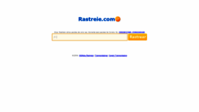 What Rastreie.com website looked like in 2018 (5 years ago)