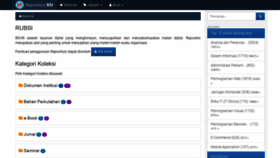 What Repository.bsi.ac.id website looked like in 2018 (5 years ago)