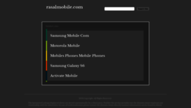 What Rasalmobile.com website looked like in 2018 (5 years ago)