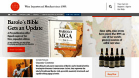 What Rarewineco.com website looked like in 2018 (5 years ago)