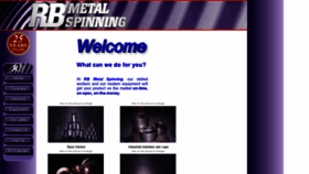 What Rbmetalspinning.com website looked like in 2018 (5 years ago)