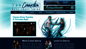 What Rawconnection.com.au website looked like in 2018 (5 years ago)