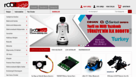 What Robitshop.com website looked like in 2018 (5 years ago)
