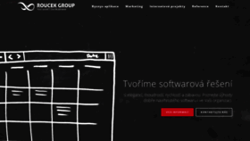 What Roucek-group.cz website looked like in 2018 (5 years ago)