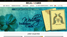 What Regalcards.com website looked like in 2018 (5 years ago)