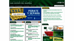 What Raspeig.es website looked like in 2018 (5 years ago)