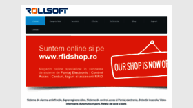 What Rollsoft.ro website looked like in 2018 (5 years ago)