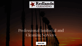 What Redlandscleaning.com website looked like in 2018 (5 years ago)