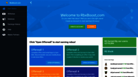 What Rbxboost.com website looked like in 2018 (5 years ago)