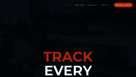 What Revtrak.com website looked like in 2018 (5 years ago)