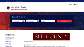 What Redcounty.com website looked like in 2018 (5 years ago)