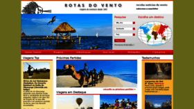 What Rotasdovento.pt website looked like in 2018 (5 years ago)