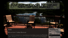 What Riverviewcabinretreat.com website looked like in 2018 (5 years ago)