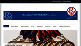 What Rellinger-turnverein.de website looked like in 2018 (5 years ago)