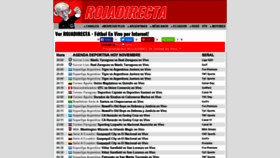 What Rojadirecta.global website looked like in 2018 (5 years ago)