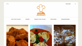 What Ricettegourmet.com website looked like in 2018 (5 years ago)