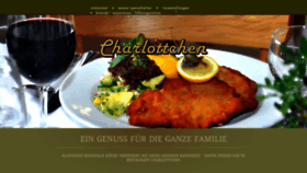 What Restaurant-charlottchen.de website looked like in 2018 (5 years ago)
