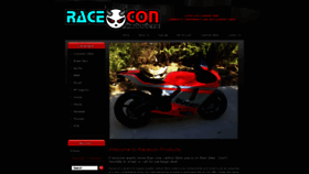 What Racecon.com.au website looked like in 2018 (5 years ago)