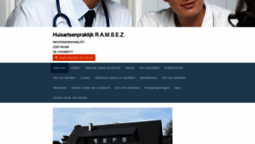 What Ramsdoc.be website looked like in 2018 (5 years ago)